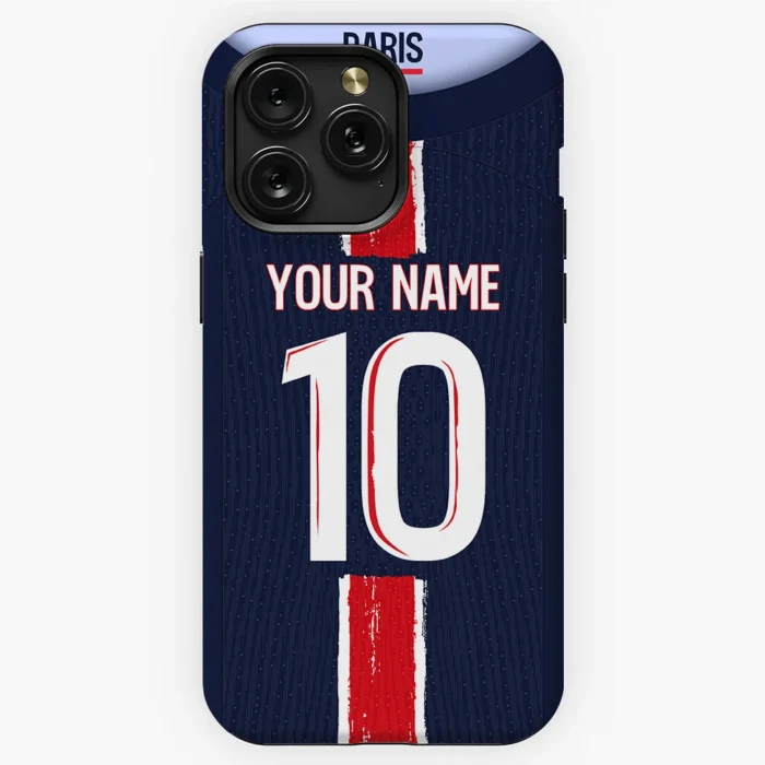 France Paris Parc de princes ES LE PARISIEN Jersey Football Cover Case, iPhone 15 14 13 Pro Max 12 11 Mini X XS Poly 7 8 Plus SE